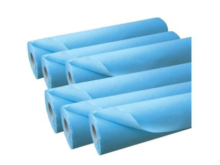 Papel Camilla Resistente Parafinado Azul - Dermocel