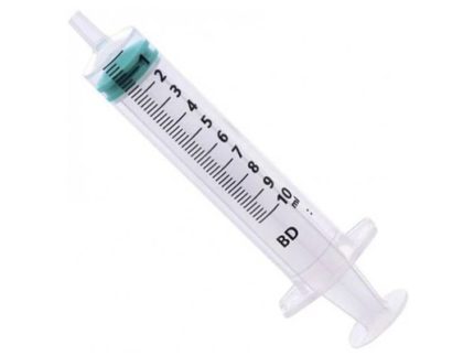 Jeringa de 10 ml con pistón - Dermocel