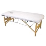 Cubrecamillas desechable con agujero facial paquete de 10 - Dermocel