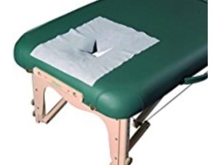 Toalla desechable Protectora con agujero facial, para Camillas - Dermocel