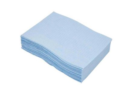 Servilleta Plastificada 33x45cm Azul - Dermocel