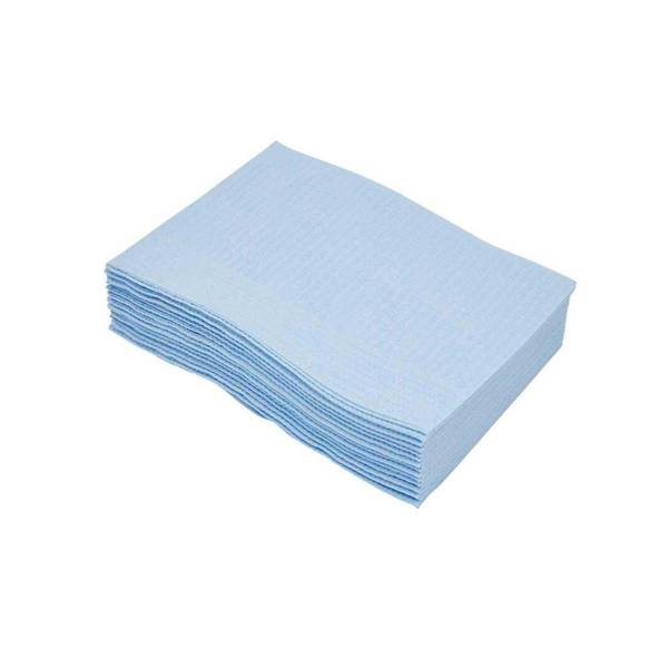talla-plastificada-azul Servilleta Plastificada 33x45cm Azul - Dermocel