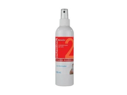 Clorhexidina Alcohólica 2% de 250ml - Dermocel