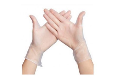 Guantes de vinilo sin polvo - Dermocel