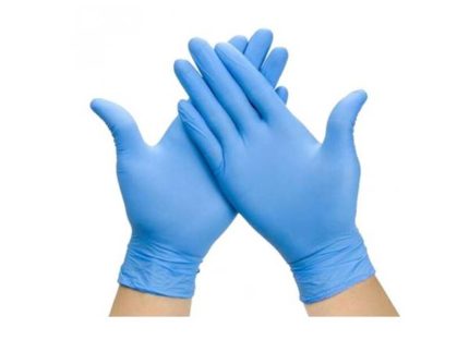 Caja de Guantes de Nitrilo Azul - Dermocel