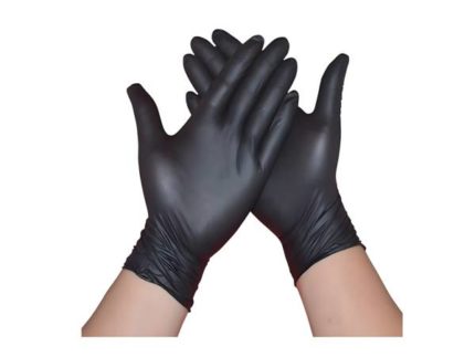 Guantes de Nitrilo Negro - Dermocel