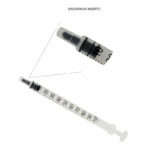 Jeringa sin residuo de 1ml sin residuo - Dermocel