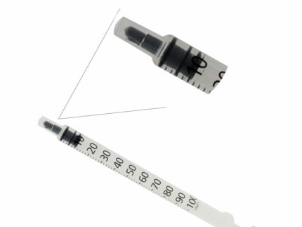 Jeringa sin residuo de 1ml sin residuo - Dermocel
