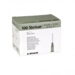 Aguja Sterican de 27G Hipodérmica de 0,40x12mm de Braun  Caja de 100 Uds.