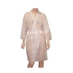 Bata Kimono Desechable blanca - Dermocel