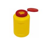 Contenedor para desechar Agujas capacidad 1 litro