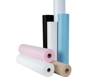 Rollo de Camilla Polipropileno Blanco precortado - Dermocel