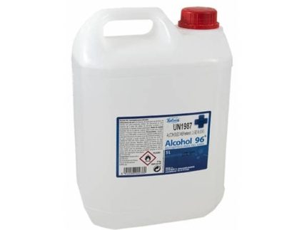 Alcohol de 96 grados en 5 litros - Dermocel