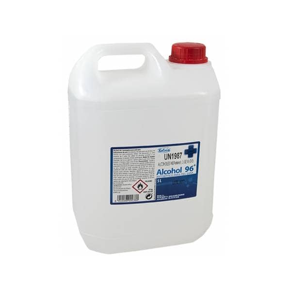 Alcohol de 96 grados en 5 litros - Dermocel Alcohol de 96 grados en 5 litros - Dermocel