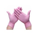Guantes de Nitrilo Rosa - Dermocel