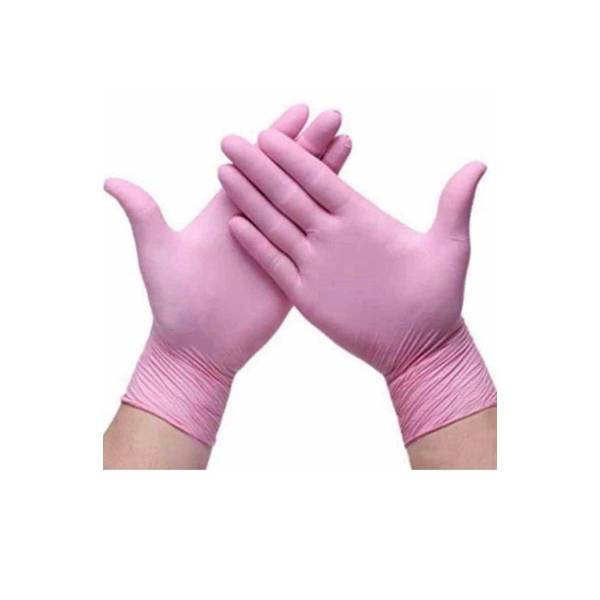 Guantes de Nitrilo Rosa - Dermocel Guantes de Nitrilo Rosa - Dermocel