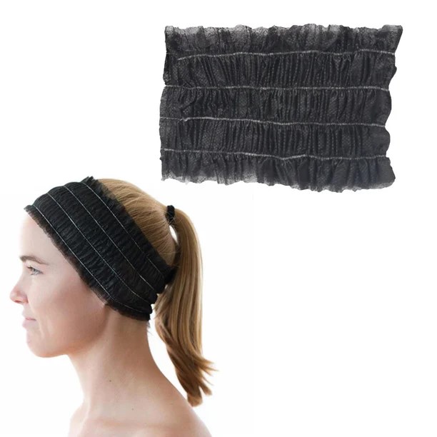 Diadema desechable Negra - Dermocel Diadema desechable Negra - Dermocel