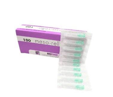 Aguja para Mesoterapia facial o corporal de 33g - Dermocel